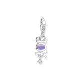 Thomas Sabo Charm-Anhänger Lila Emaille "Joy" - 2008-041-13